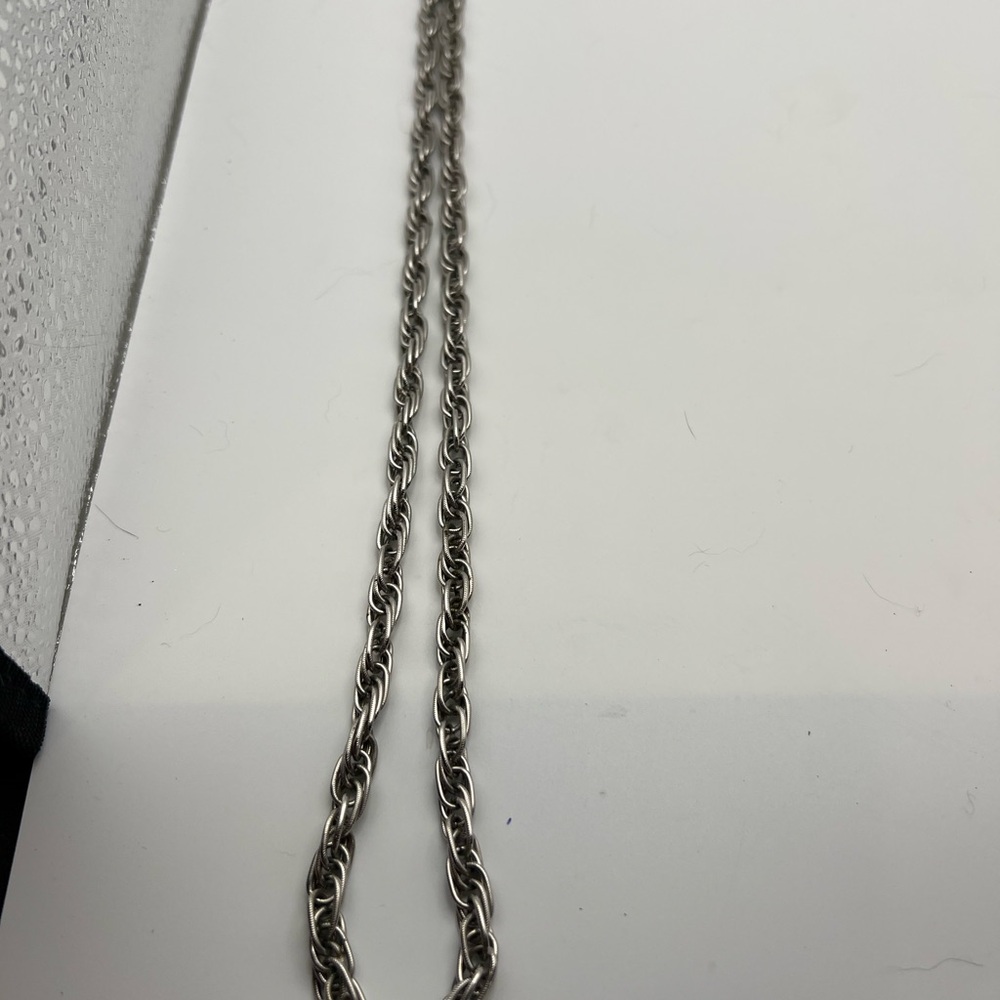 Whiting & Davis Silver-tone Necklace